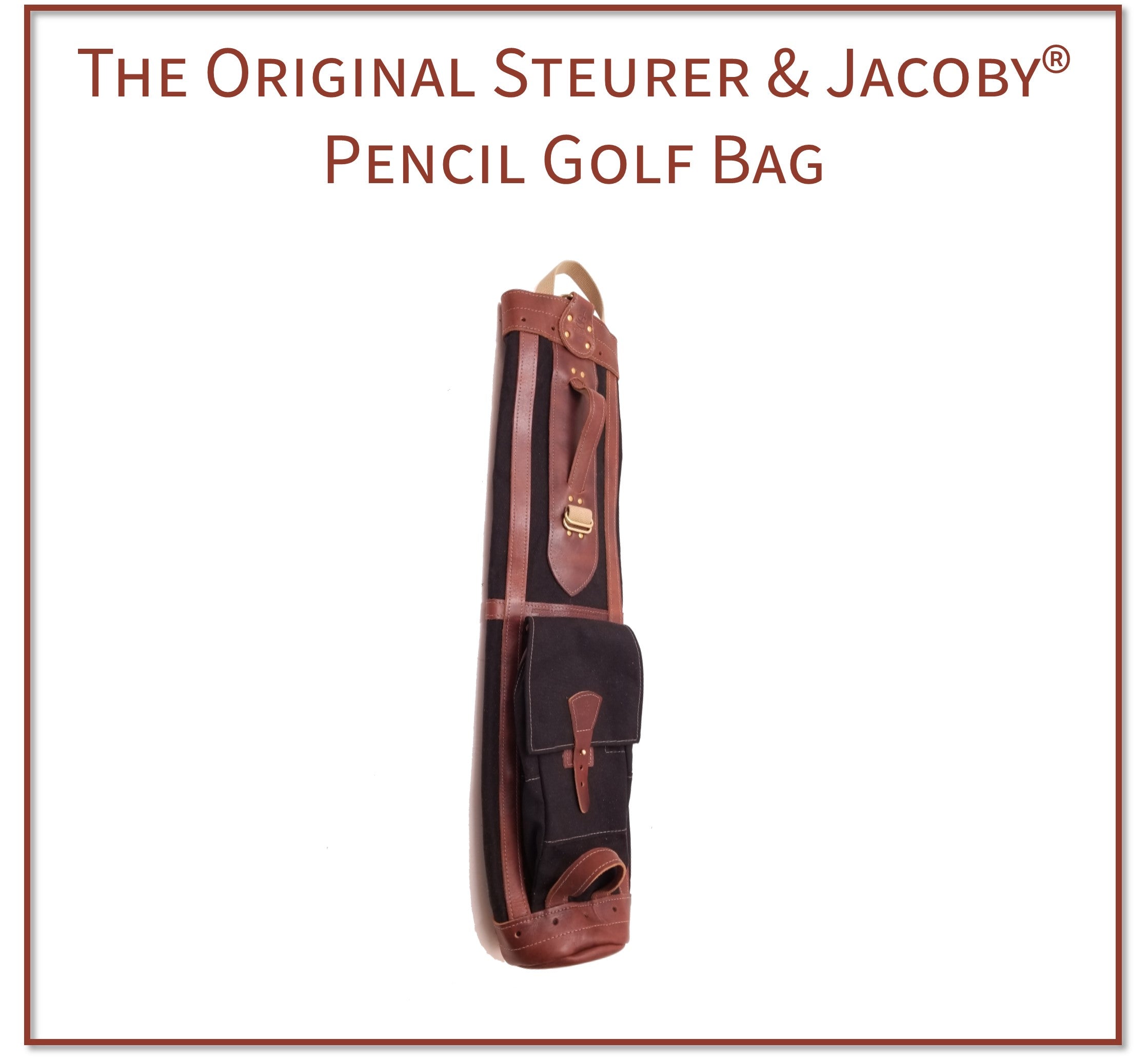 The Original Steurer & Jacoby® Pencil Golf Bag