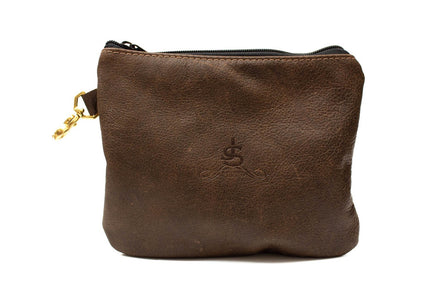 Distressed Bison Valuables Pouch- Steurer & Jacoby