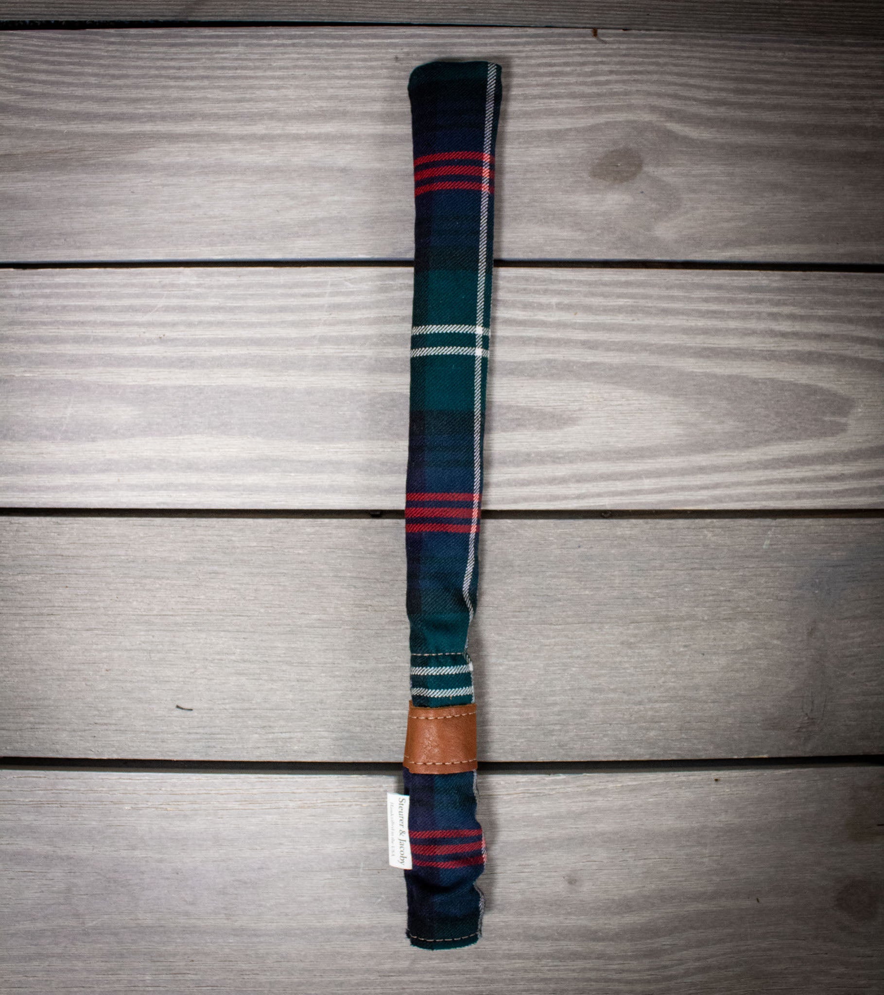 Modern Sutherland Tartan Alignment Stick Cover- Steurer & Jacoby