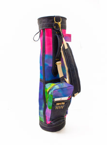 Tie Dye Golf Bag Side View- Steurer & Jacoby