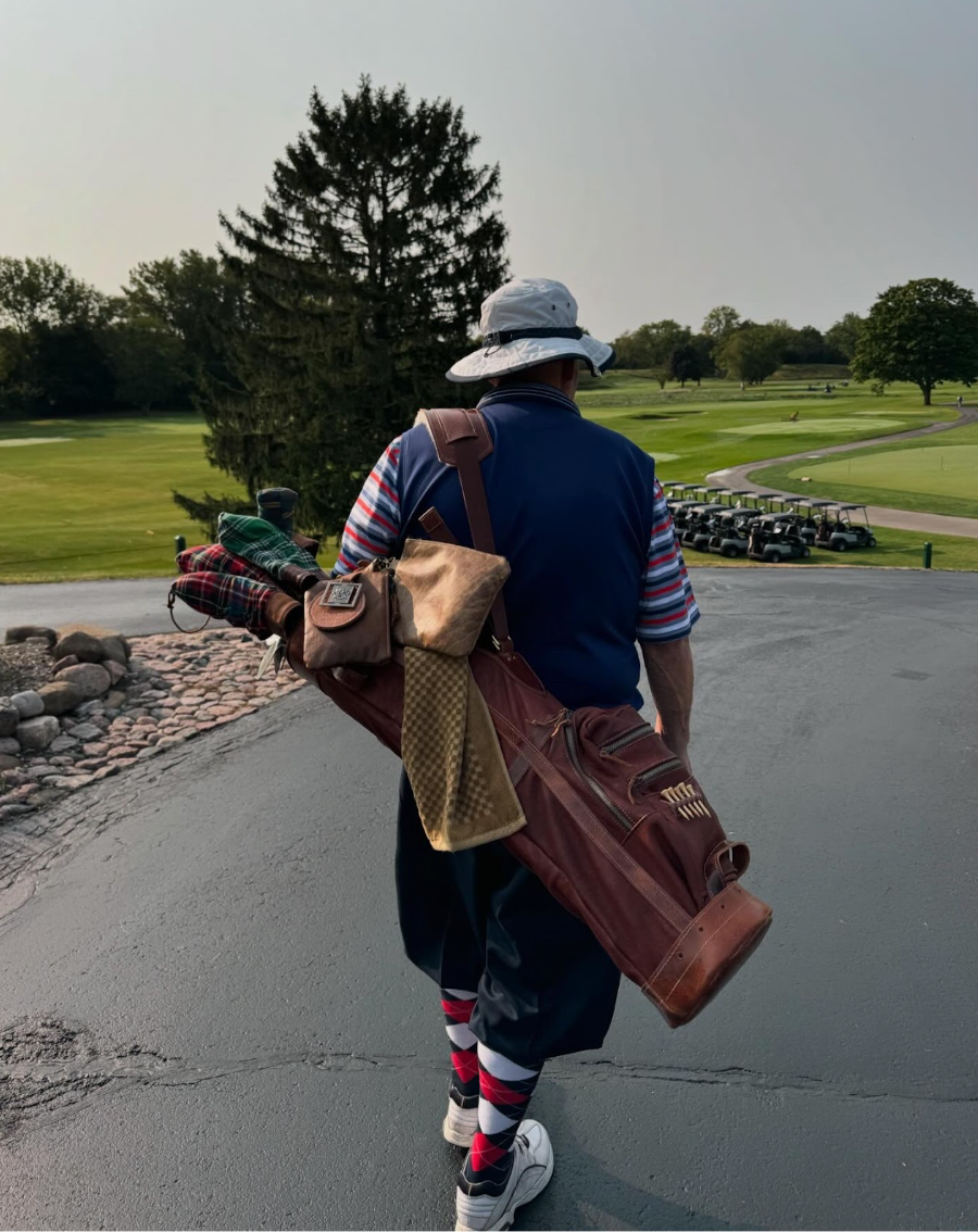 Unleash Your Golfing Potential with a Custom Leather Bag