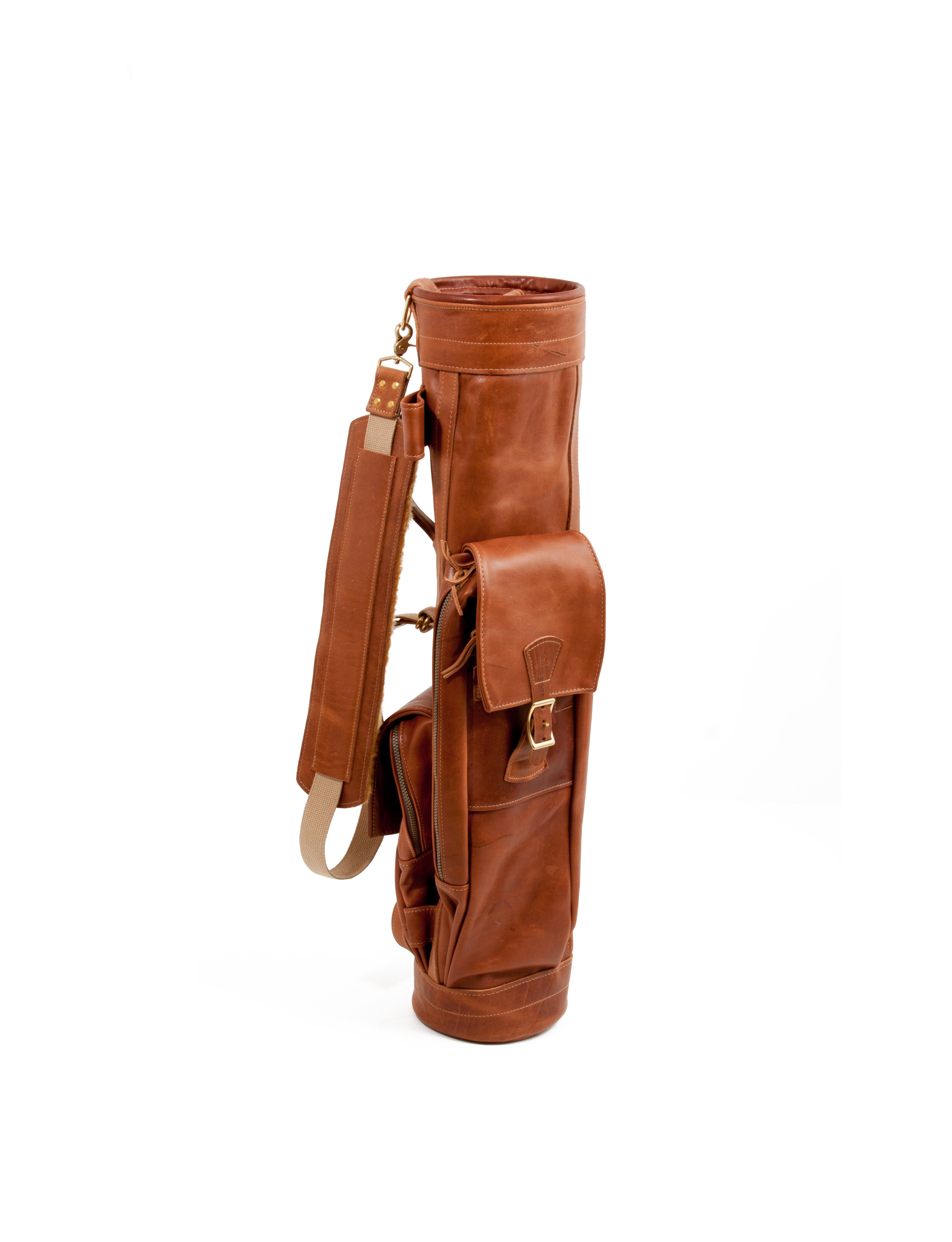 8" Leather Golf Bags