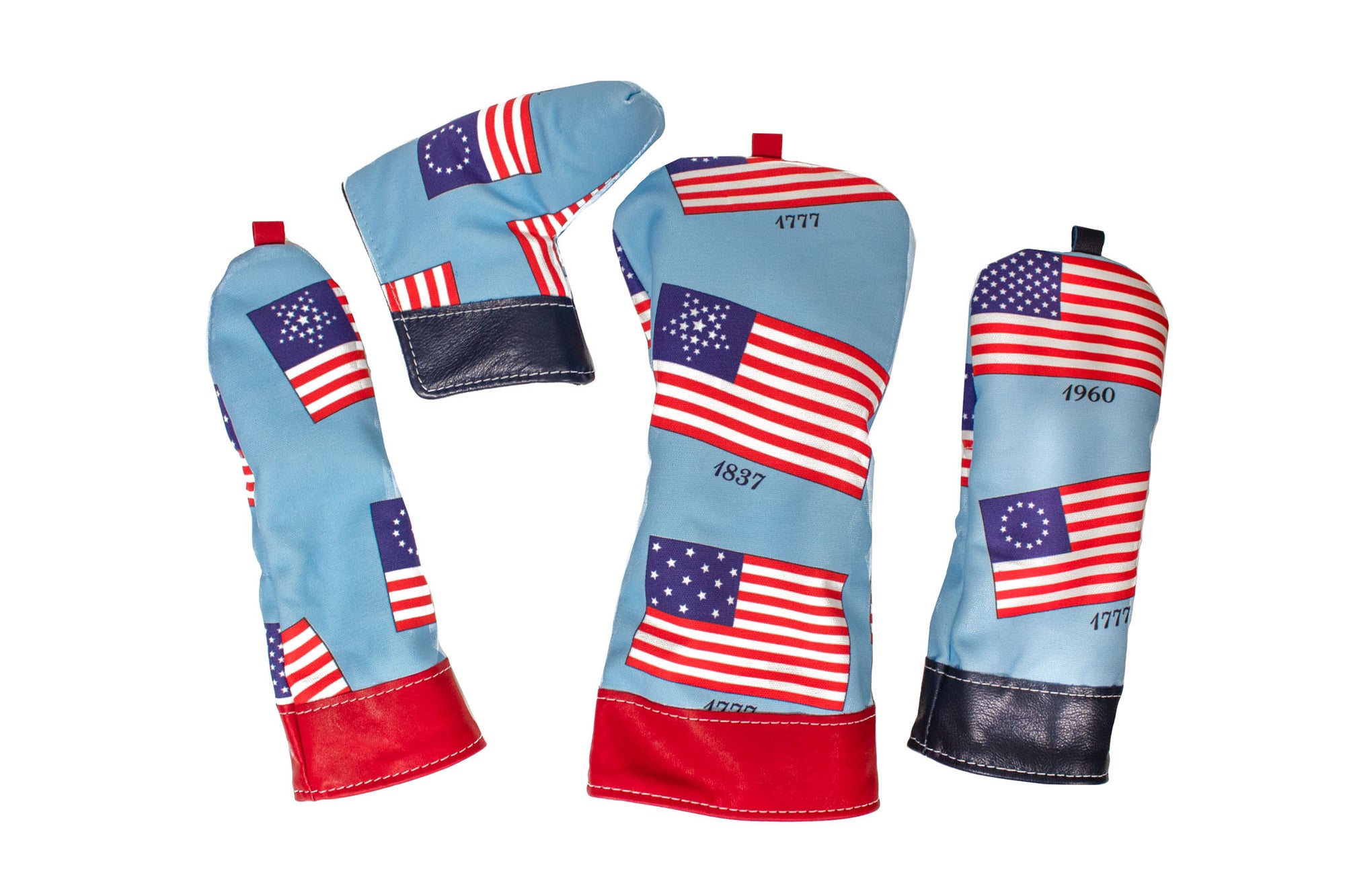 American Flag Head Covers Set of 4- Steurer & Jacoby