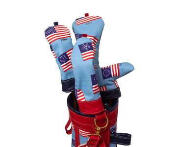 American Flag Driver Head Covers- Steurer & Jacoby