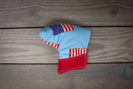 American Flag Putter Cover Red- Steurer & Jacoby