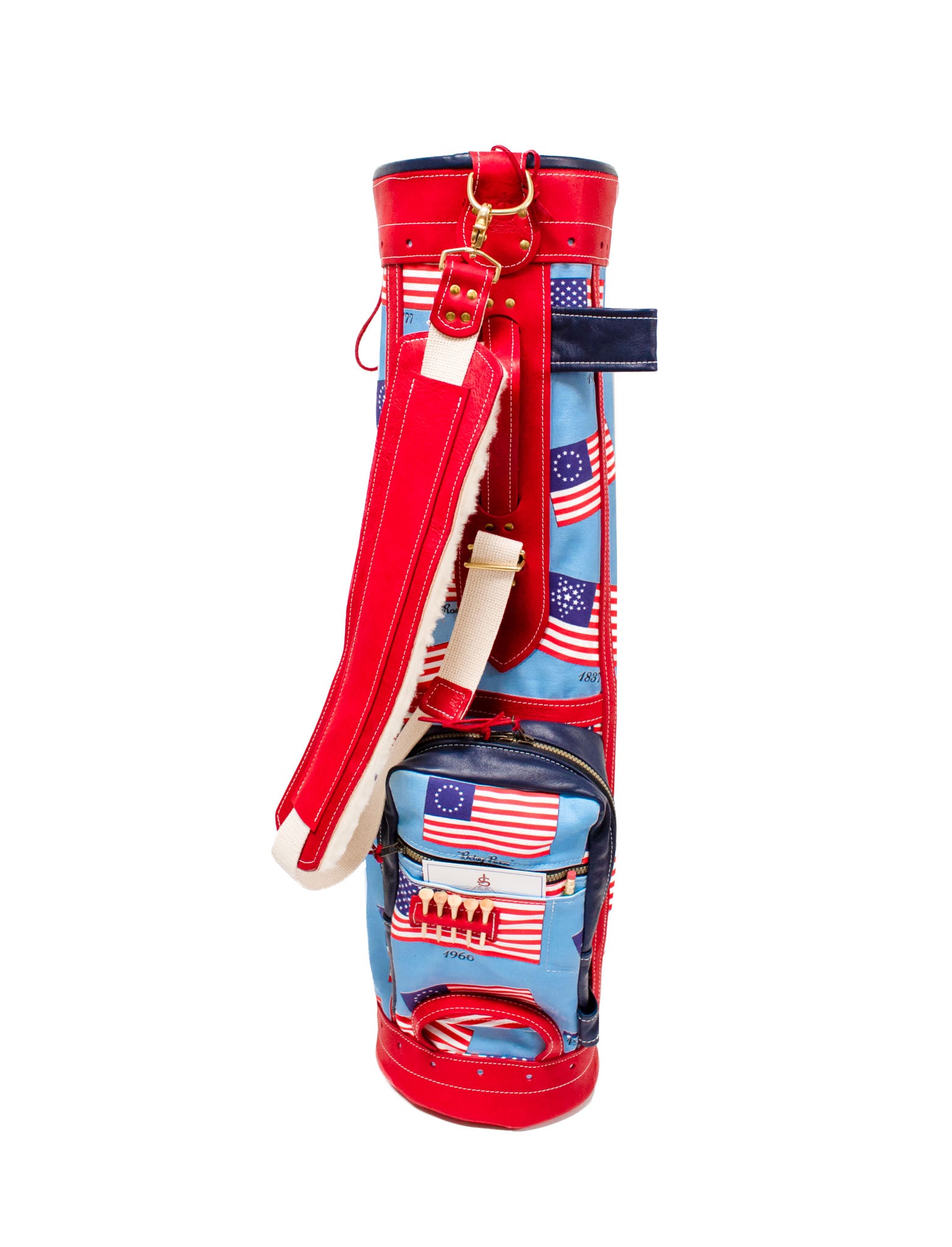 American Flag Sunday Style Golf Bag- Steurer & Jacoby
