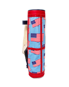 American Flag Sunday Style Golf Bag Back- Steurer & Jacoby