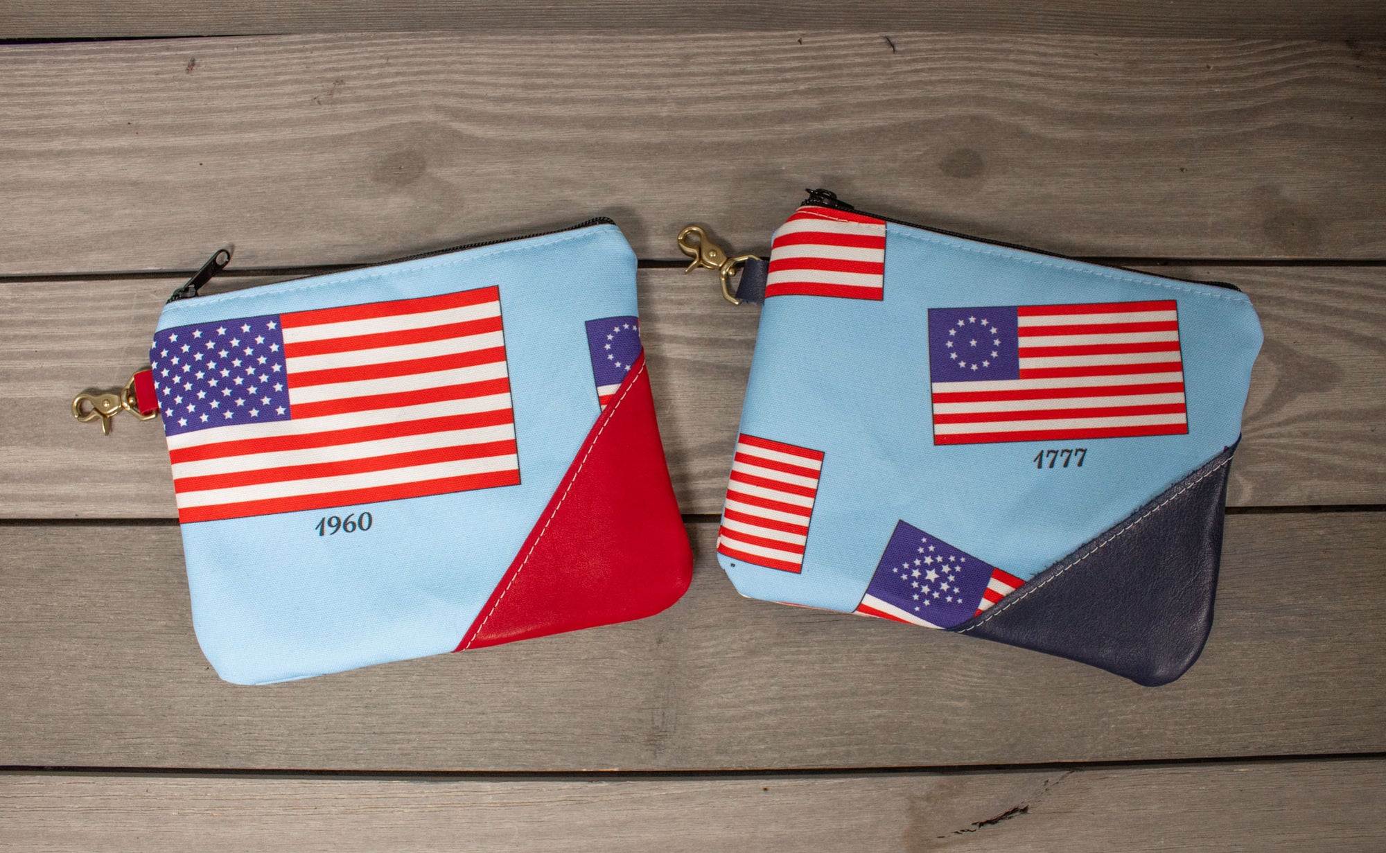 American Flag Valuables Pouches- Steurer & Jacoby