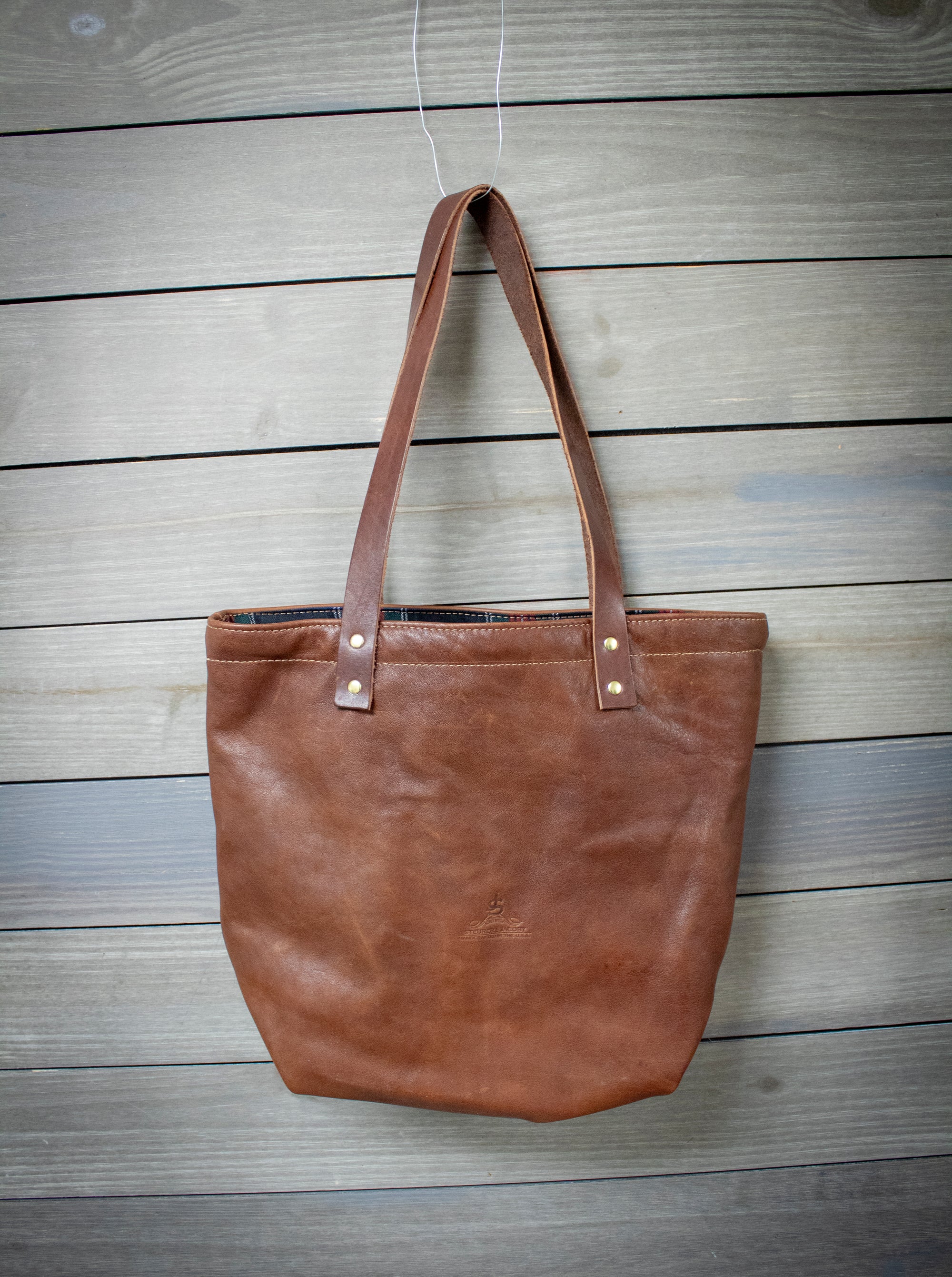 Chestnut Leather Purse- Steurer & Jacoby