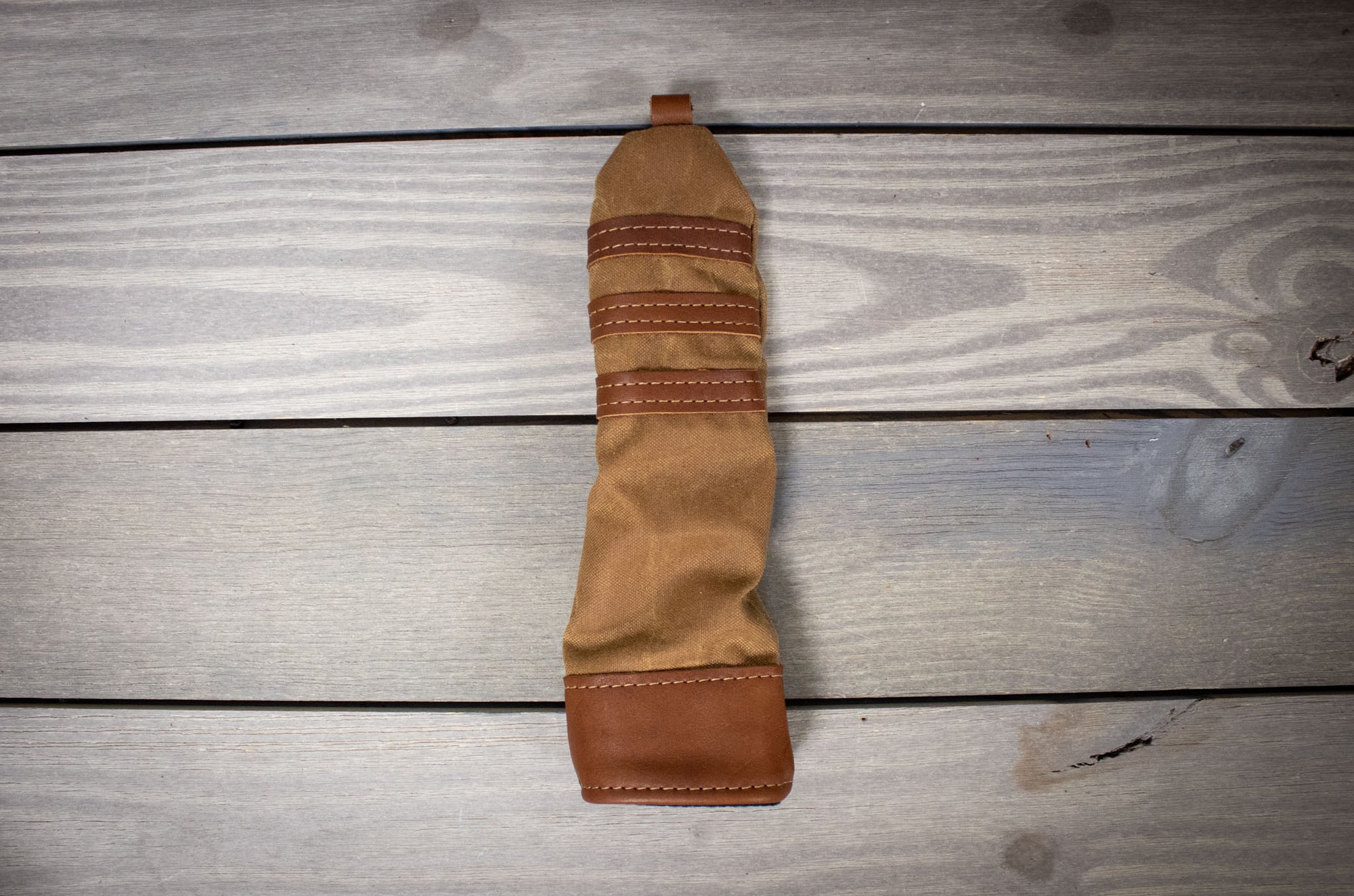 Field Tan Waxed Canvas Golf Hybrid Cover- Steurer & Jacoby