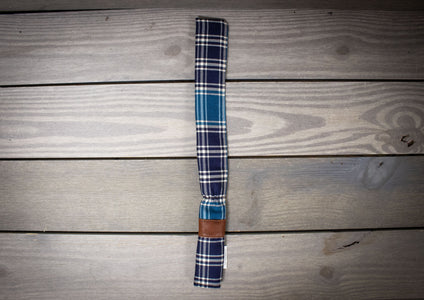 MacDonald Isles Blue Tartan Alignment Stick Cover- Steurer & Jacoby