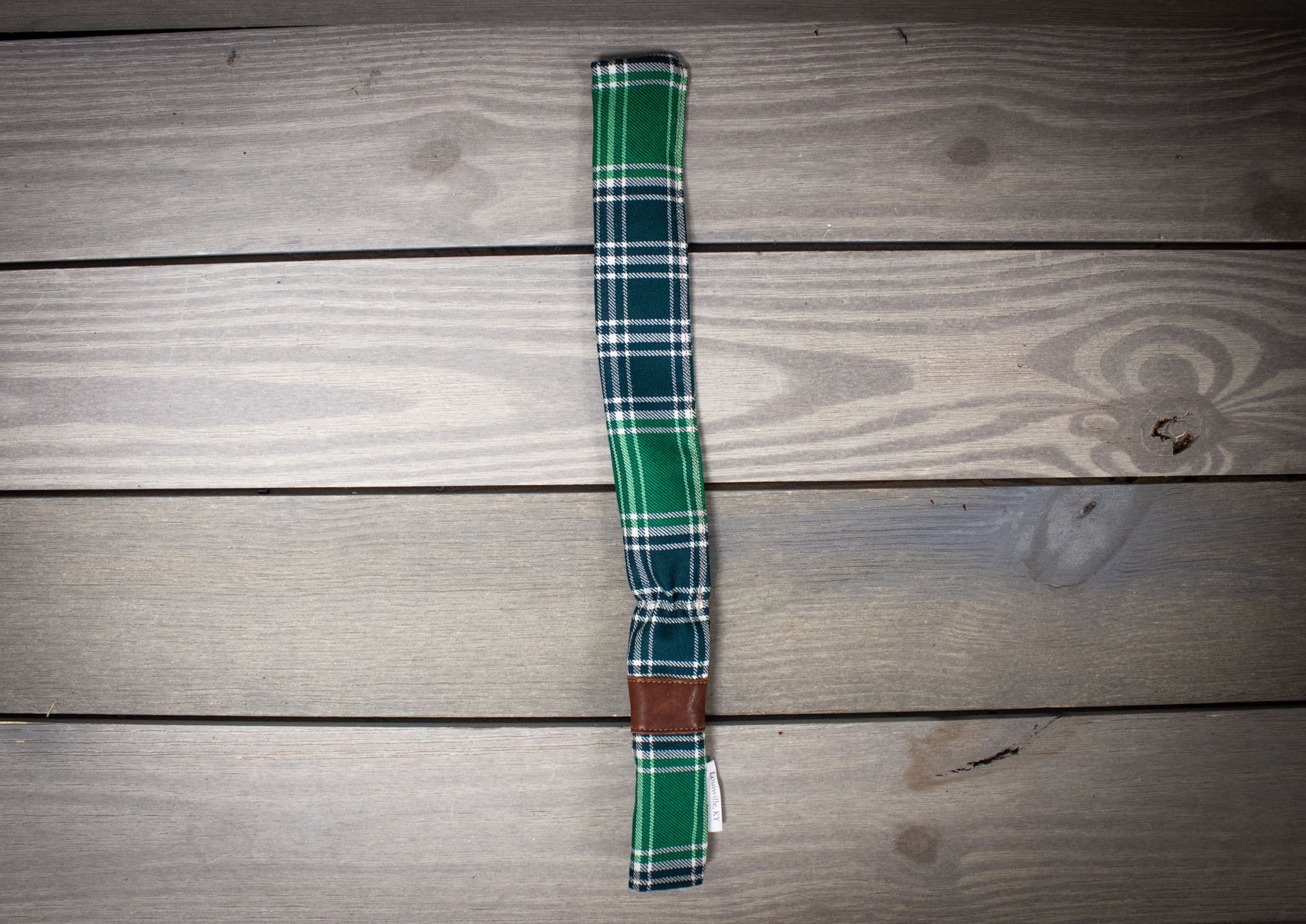 MacDonald Isles Green Tartan Alignment Stick Cover- Steurer & Jacoby