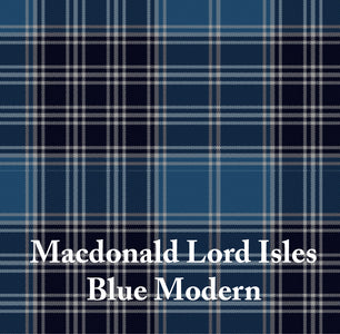 Macdonald Lord Isles Blue Modern Tartan