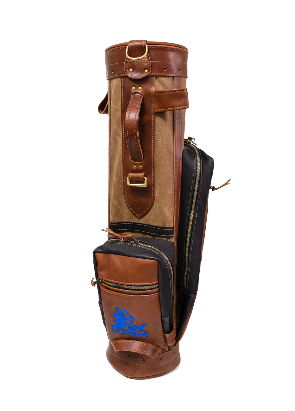 Custom Nonami Leather Golf Bag- Steurer & Jacoby