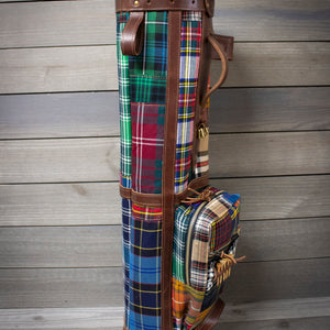 Patchwork Tartan 8" Sunday Style Golf Bag- Steurer & Jacoby