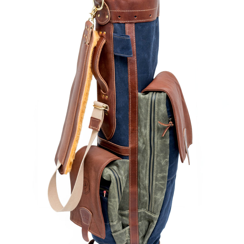 Two-Toned Airliner Style Golf Bag- Steurer & Jacoby