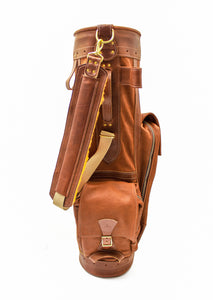 8" Premium Leather Airliner Tour Style Golf Bag - Steurer & Jacoby