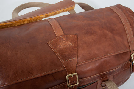 Premium Leather Duffel Bag - Steurer & Jacoby