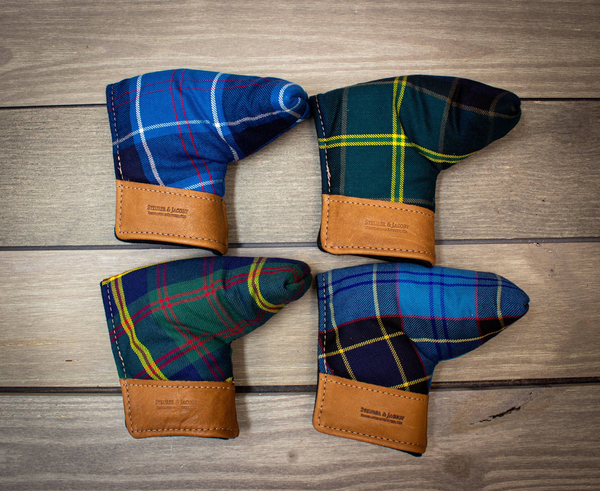 US Military Tartan Putter Covers - Steurer & Jacoby