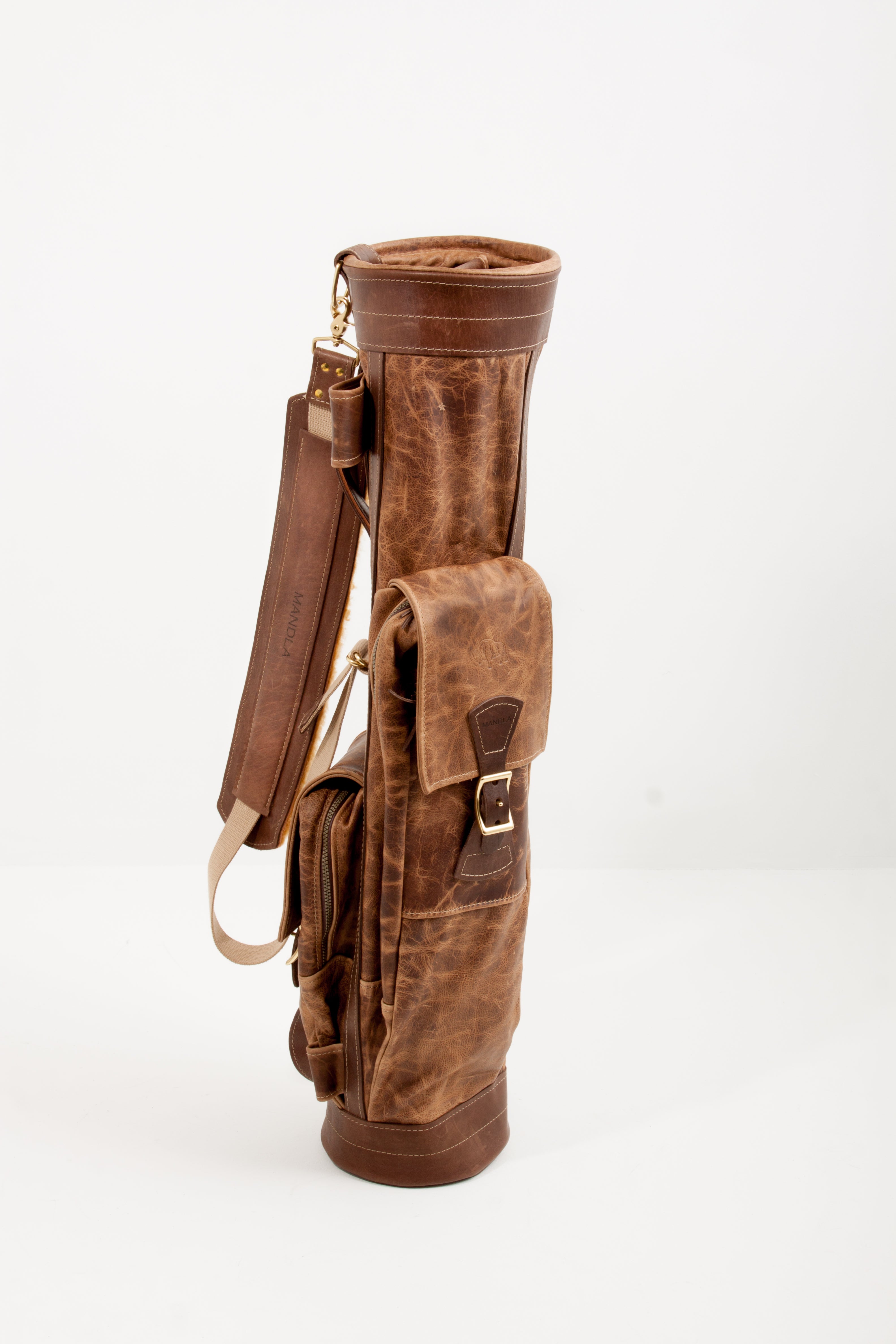 Custom Leather Stand Golf Bag – Ace of Clubs Golf Company