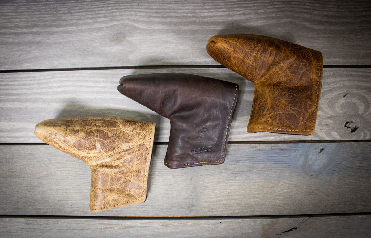 Bison Leather Putter Covers- Steurer & Jacoby