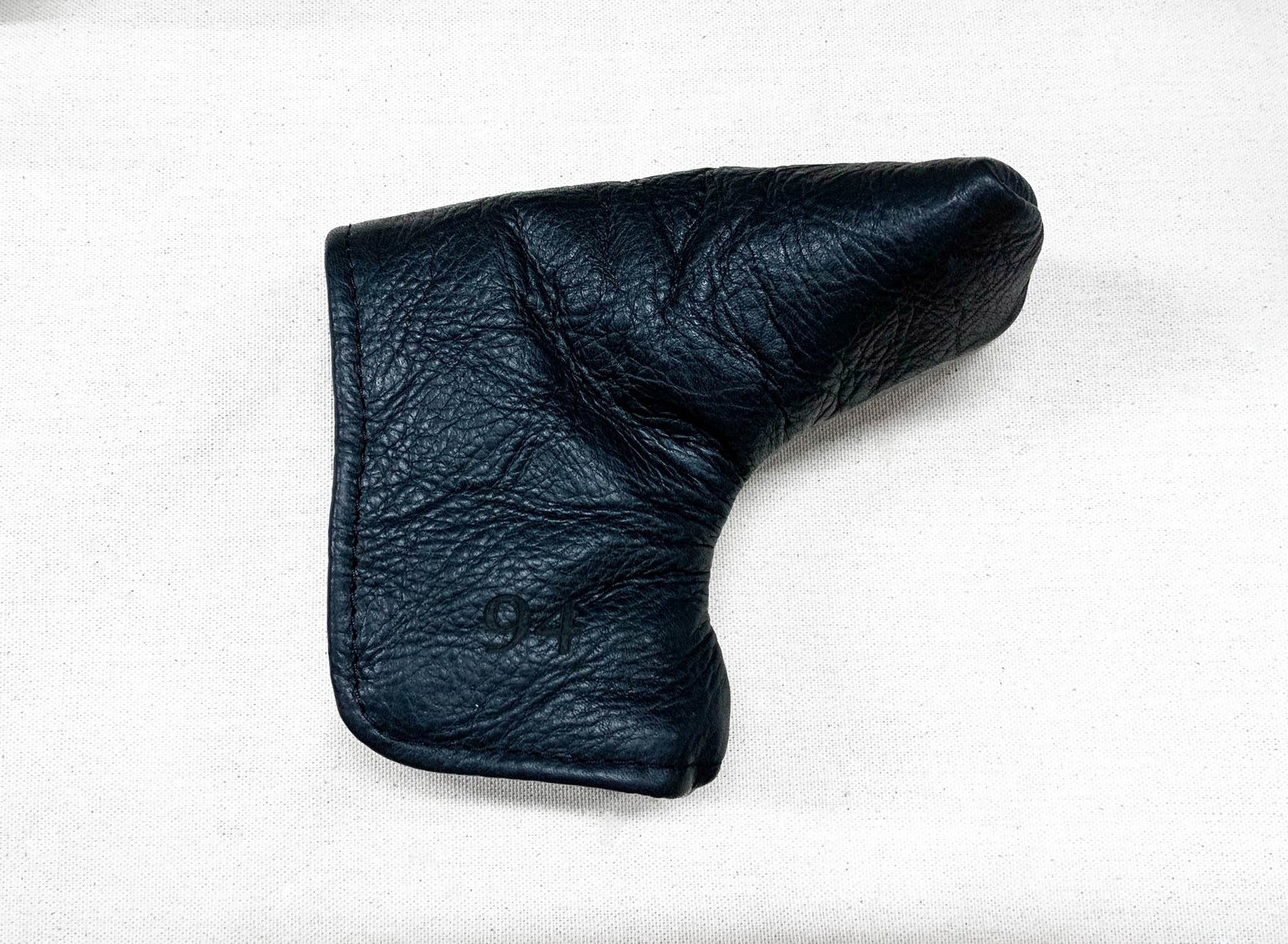 Black Leather Putter Cover- Steurer & Jacoby