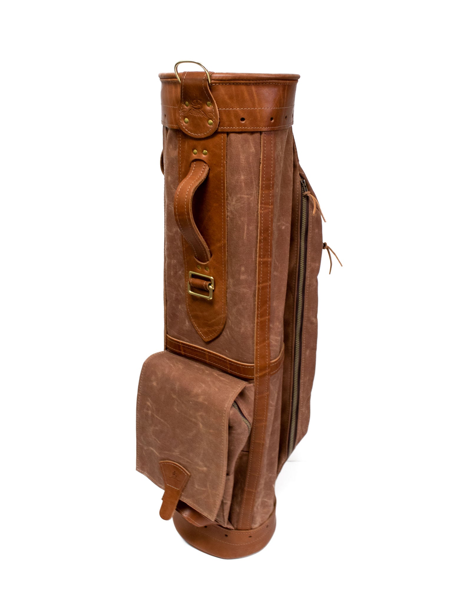 Custom Premium Leather Airliner Style Golf Bag