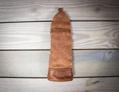 Traditional Hybrid Cover Brush Brown and Natural Leather- Steurer & Jacoby