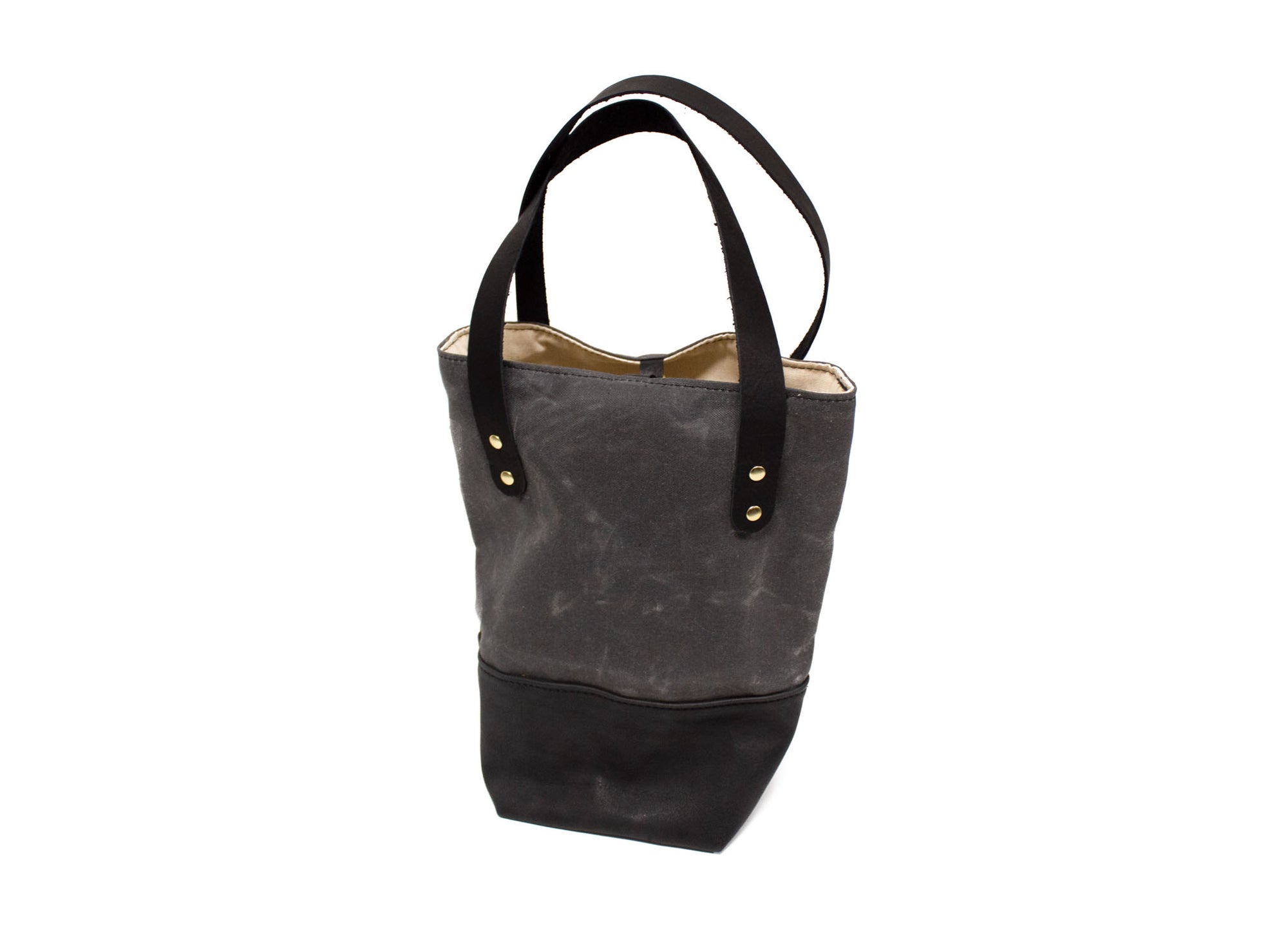 Charcoal Wine Tote Bag-Steurer & Jacoby