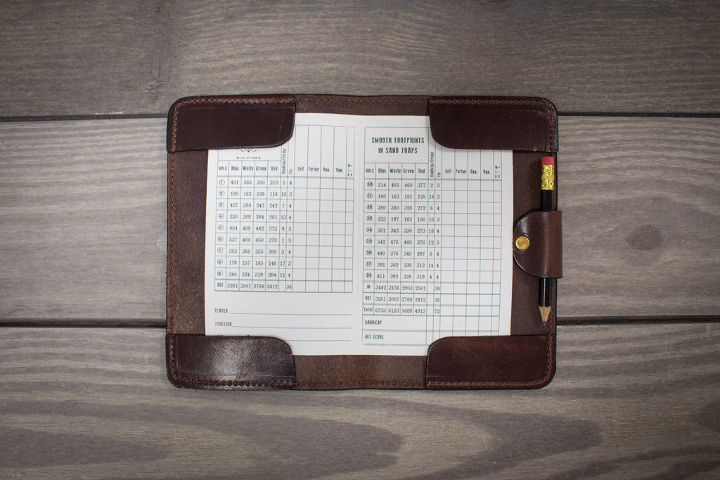 Leather Golf Scorecard Holder | Scorecard Holder | Steurer & Jacoby