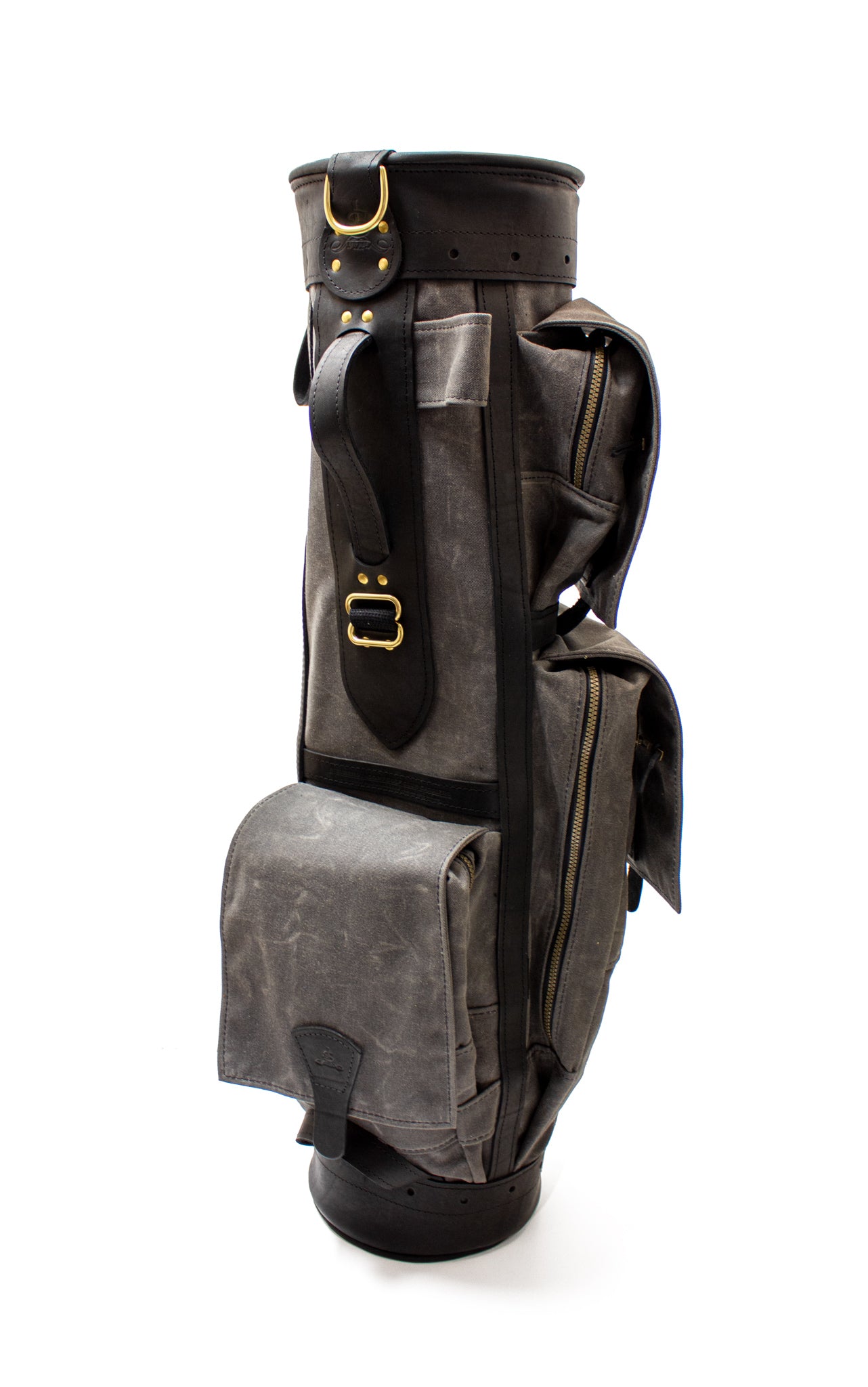 Handmade Canvas & Leather Stand Bag Classic Style Golf - Etsy Israel