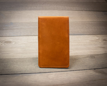 Natural Leather Yardage Book Holder- Steurer & Jacoby