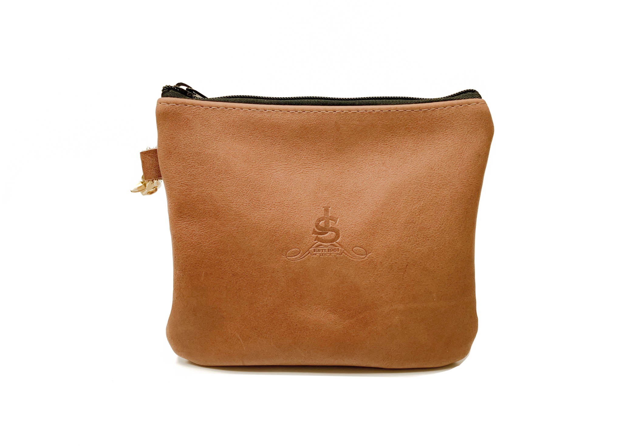 Natural Leather Valuables Pouch- Steurer & Jacoby