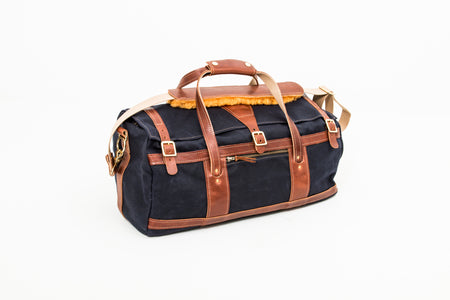 Navy Tour Style Duffel- Steurer & Jacoby