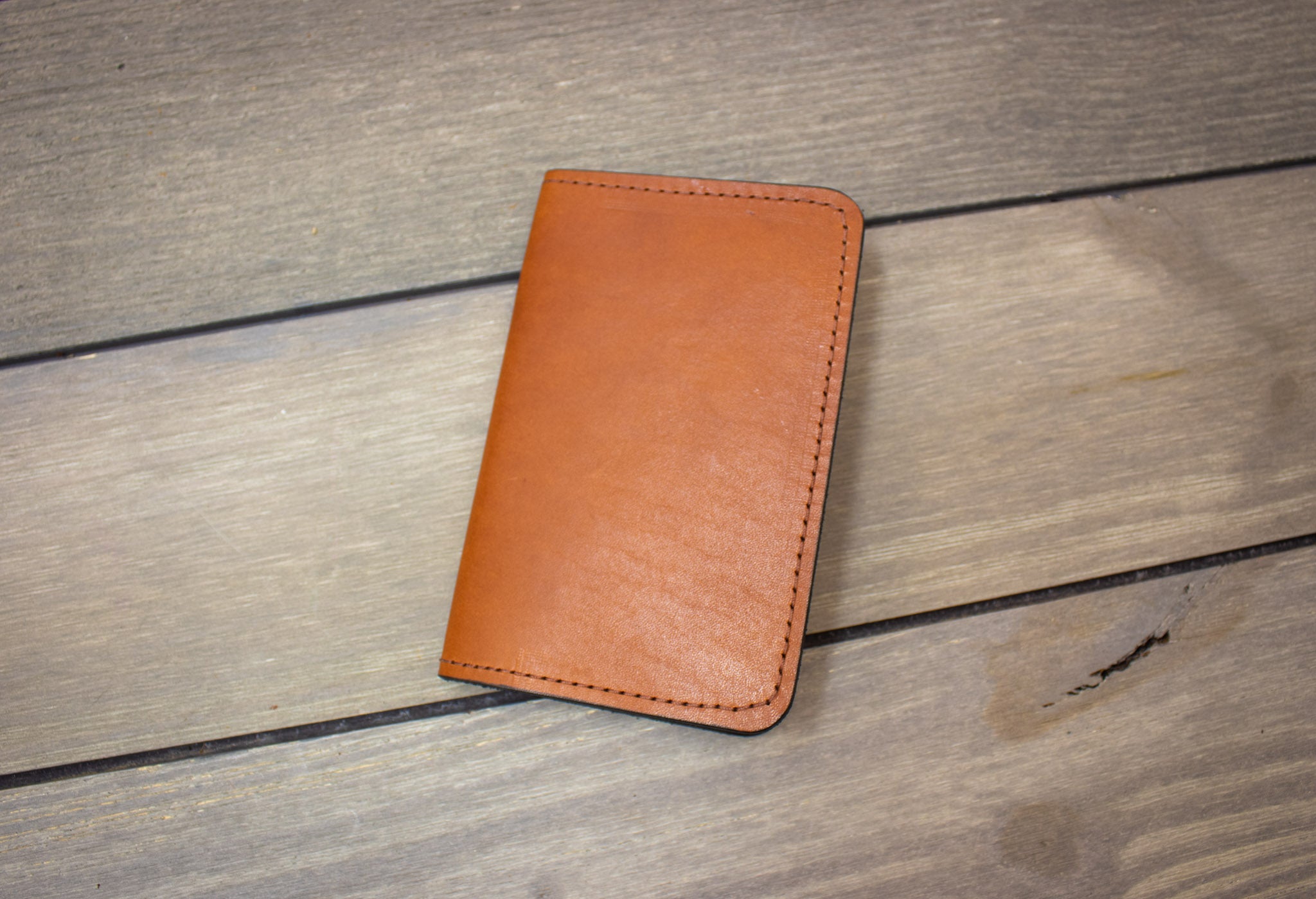 Natural Leather Passport and Pocket Notes Holder- Steurer & Jacoby
