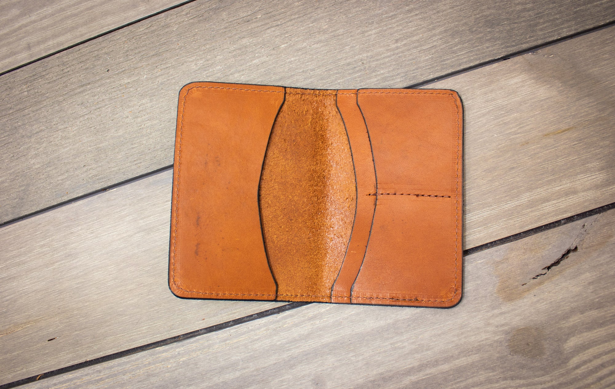 Natural Leather Passport and Pocket Notes Holder- Steurer & Jacoby