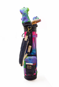 Tie Dye Golf Bag Full Set of Golf Clubs- Steurer & Jacoby
