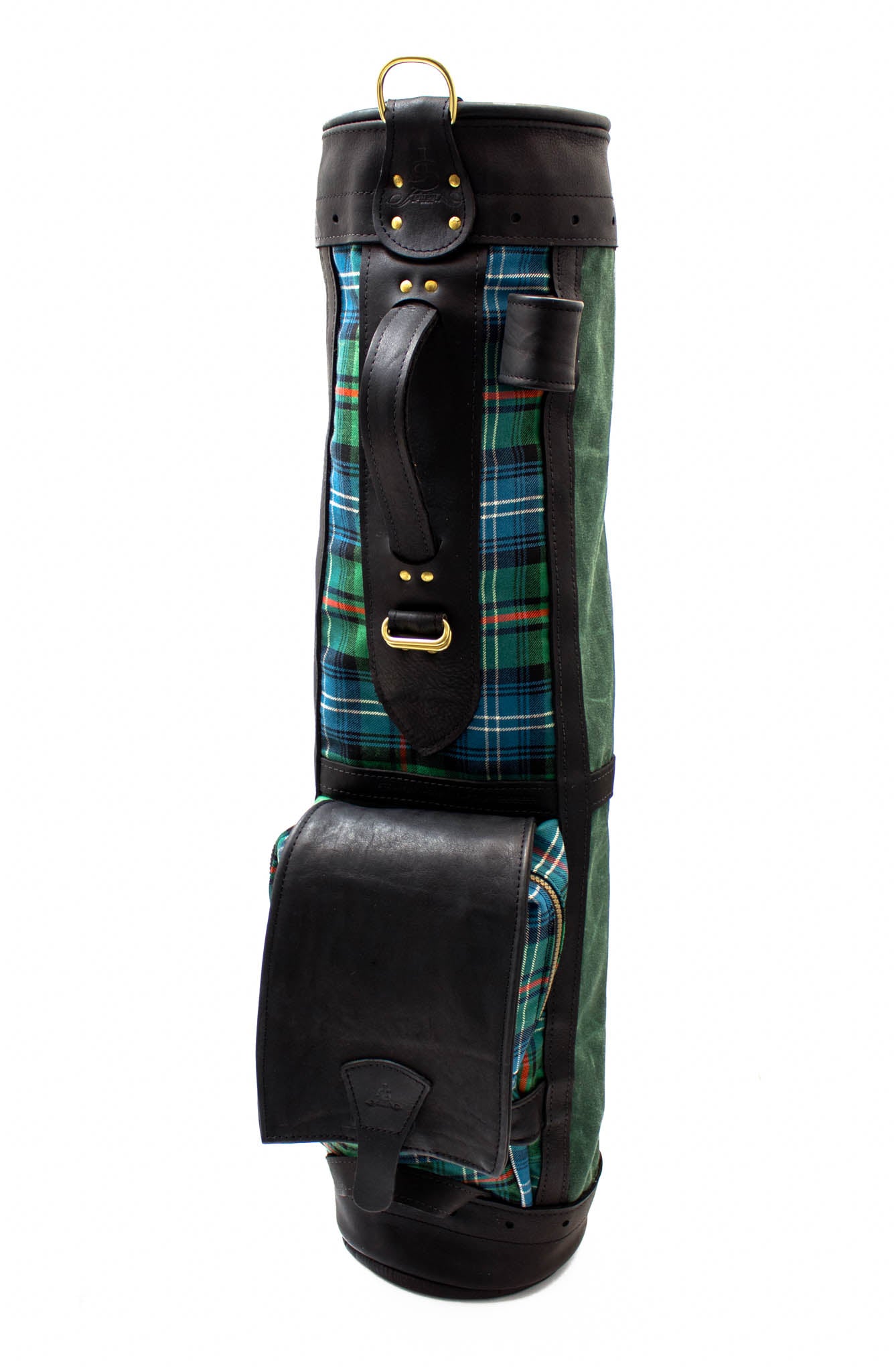 8 Airliner Style Tartan Golf Bag