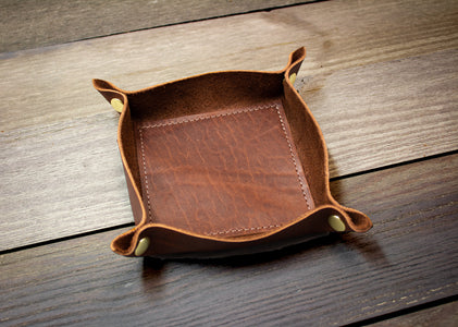 Leather Valet Tray - Steurer & Jacoby